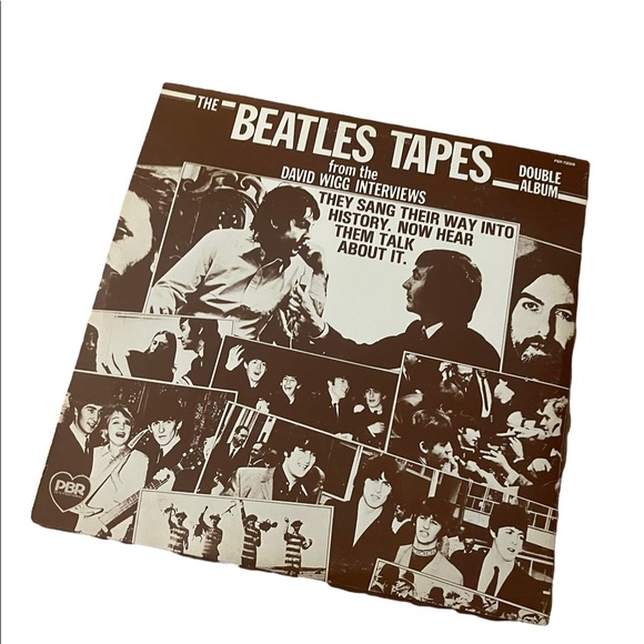The Beatles Tapes Limited Edition Blue Vinyl RARE Record LP Vintage 1978 - Picture 2 of 4
